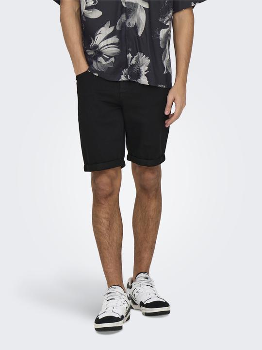 Immagine prodotto Only & Sons Onsply Jog Blk 0280 Pim Dnm Shorts Noos (L)