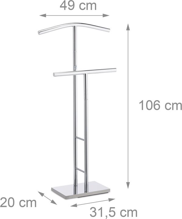 Actual product image Relaxdays Herrendiener