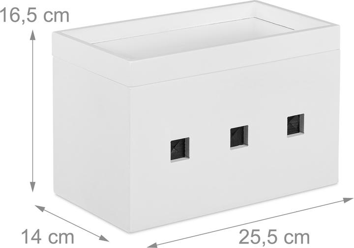 Actual product image Relaxdays Cable box
