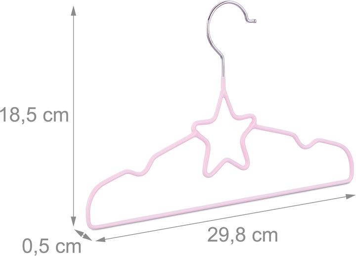 Produktbild Relaxdays Kinderkleiderbügel (10 x)