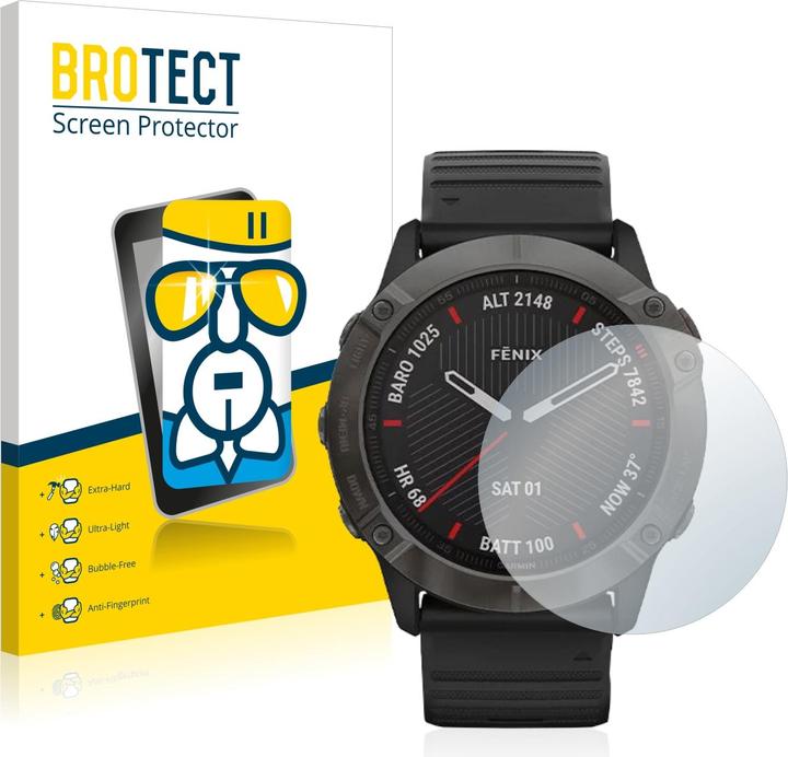 BROTECT AirGlass Panzerglasfolie (fenix 6X Pro)