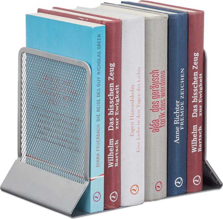 Image du produit Relaxdays Presse-livres en set (10.5 x 13.5 x 16.5 cm)