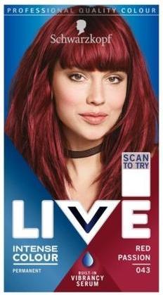 Produktbild Schwarzkopf LIVE FAR.KOL 043 RED PASSION (043 Red Passion)