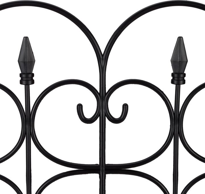 Actual product image Relaxdays Flowerbed Fence, Set (400 cm)
