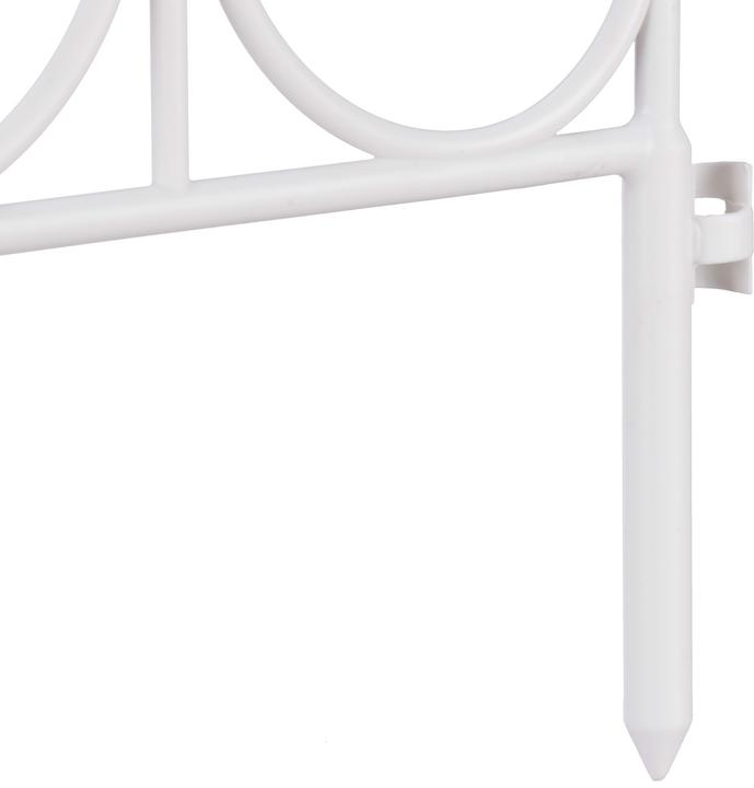 Actual product image Relaxdays Flowerbed Fence, Set (66 cm)