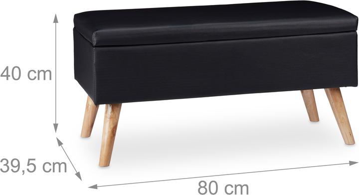 Produktbild Relaxdays Sitzbank (80 cm)