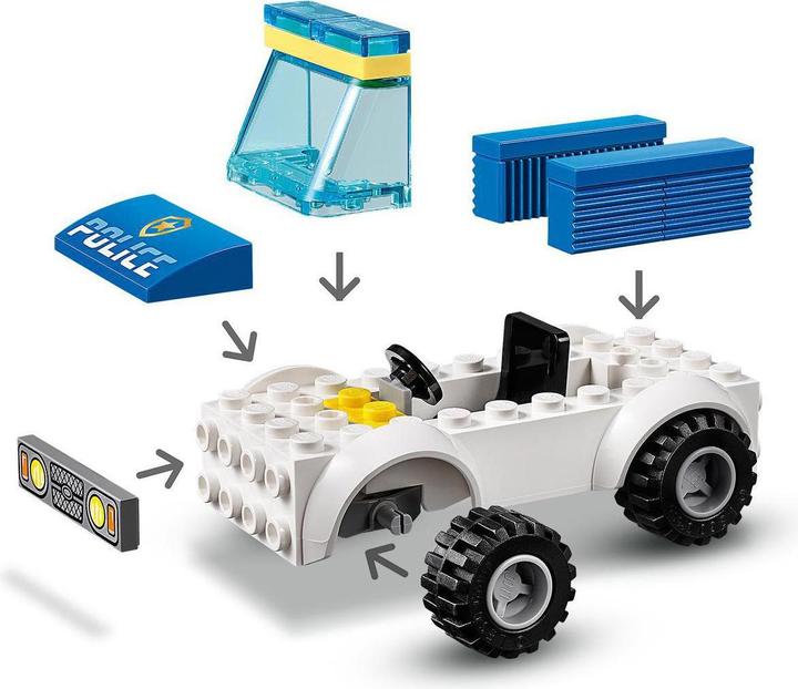 Actual product image LEGO Police dog team (60241, LEGO City)