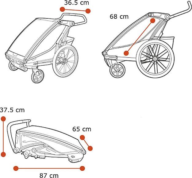 Actual product image Thule Chariot Sport 1