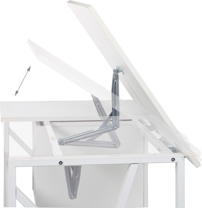 Image du produit Relaxdays Bureau pupitre inclinable (110 x 55 x 75 cm)