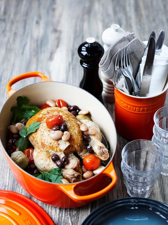 Productafbeelding Le Creuset Handtekening (35 cm, Braadpan + kasserol, Gietijzer)