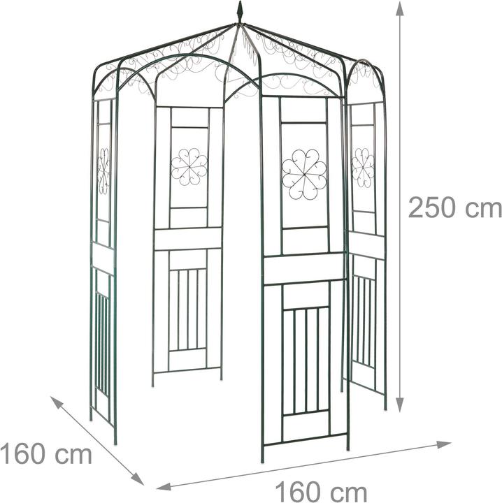 Produktbild Relaxdays Rosenpavillon (160 cm, 160 cm)