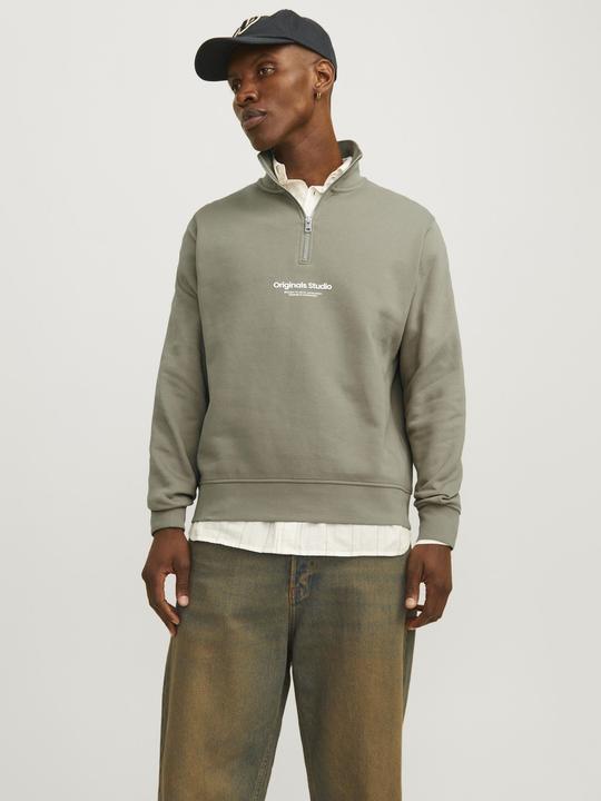 Image du produit Jack & Jones Texte Sweat-shirt avec demi-zip Sweat-shirt avec demi-zip (XS)
