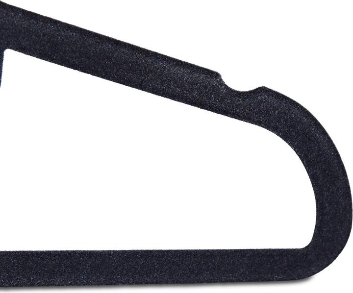 Actual product image Relaxdays Velvet Clothes Hanger Set (30 x)