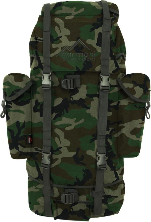 Normani Bundeswehr Kampfrucksack 1000 D Cordura Nylon 65 l (65 l)