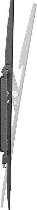 Productafbeelding Manhattan Monitor/TV-muurbeugel (kantelbaar), 1 scherm, 37-70", Vesa 200x200 tot 600x400mm, Max 35kg, Zwart (Muur, 70", 35 kg)