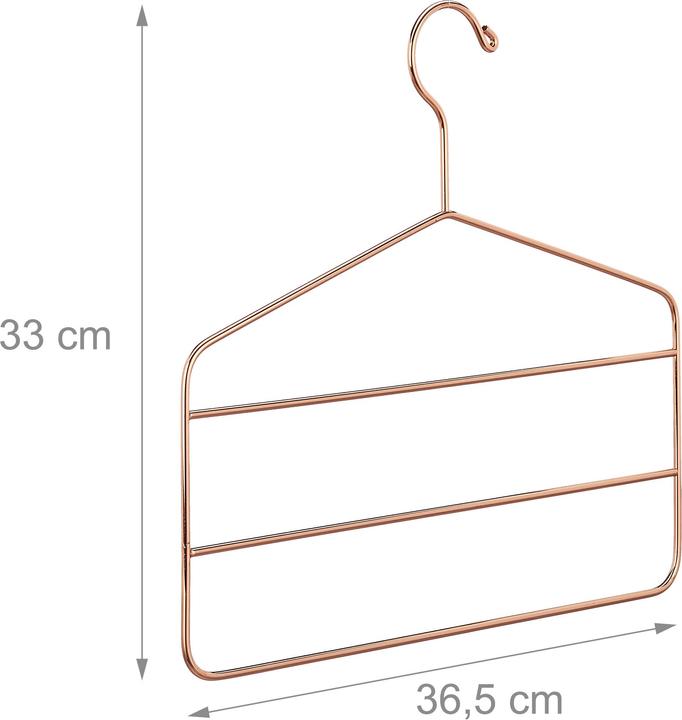 Actual product image Relaxdays Multi Trouser Hanger (1 x)