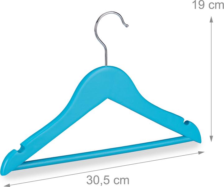 Produktbild Relaxdays Kinderkleiderbügel (20 x)