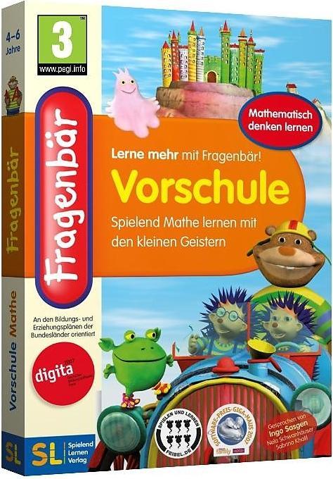 Produktbild Fragenbär, Vorschule - Spielend Mathe lernen mit den kleinen Geistern, 1 CD-ROM (Deutsch)