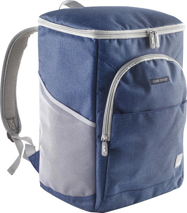 Produktbild Ibili Kühltaschenrucksack blau Dalvik 28 x 20 cm Ideal für unterwegs, hält Lebensmittel und Getränke kühl (21 l)