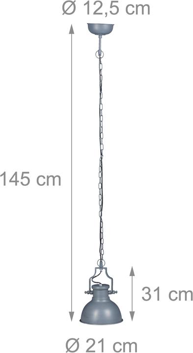 Image du produit Relaxdays Lampe à suspendre (E27)