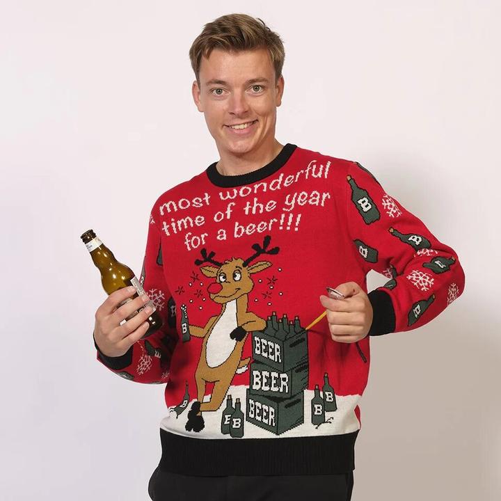 Produktbild Christmas Sweats Most Wonderful Time Of The Year For A Beer (M)