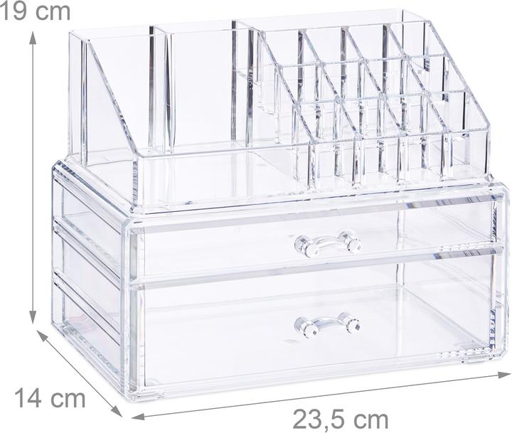 Actual product image Relaxdays Make-up organiser