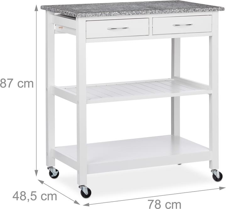 Actual product image Relaxdays Küchenwagen