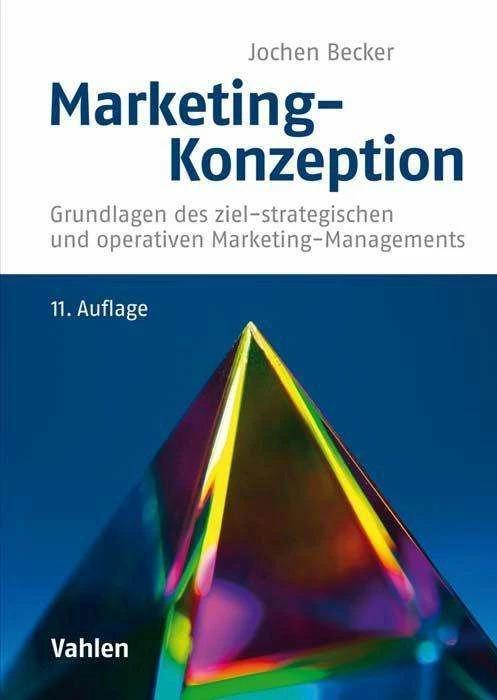 Produktbild Marketing-Konzeption (Deutsch, Jochen Becker, 2018)