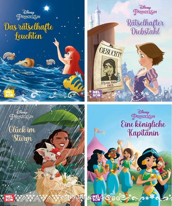 Produktbild Mini-Bücher: Disney Prinzessin 17-20 (Deutsch, 2023)