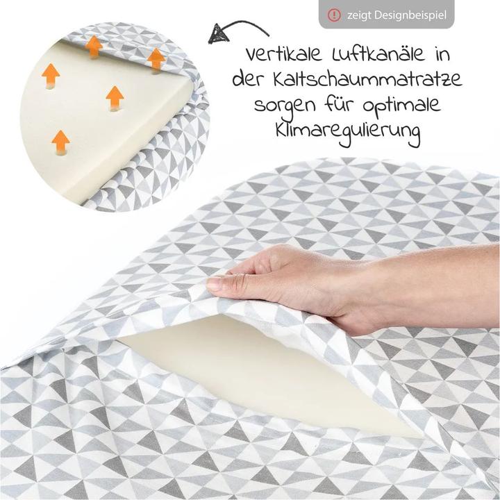 Produktbild Alvi Babynestchen & Bettschlangen Schlummer-Nestchen Musselin mit klimaregulierender