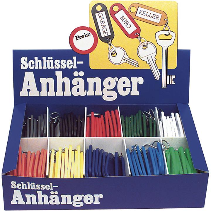 Alberts Schlüsselanhänger-Sortiment farb.sort. 100 Stück