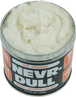 Actual product image Nevr-Dull Metal high gloss polishing cotton