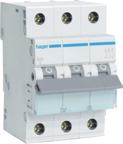 Actual product image Hager MCN363E