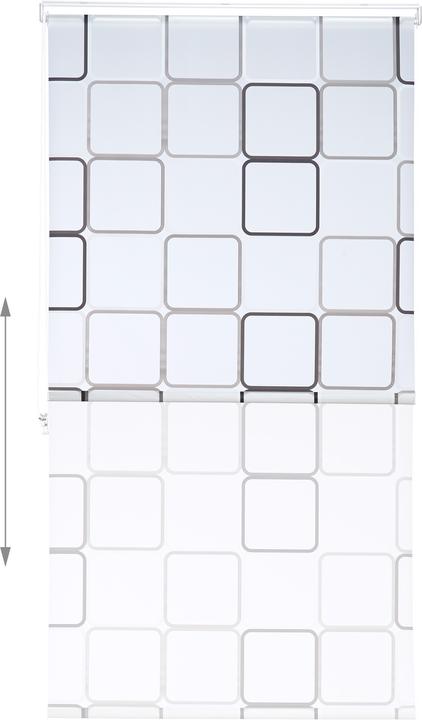Actual product image Relaxdays Shower Roller Blind SQUARE (100 x 5 x 240 cm)