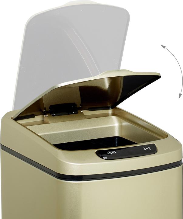 Image du produit Relaxdays Poubelle capteur 12 l, automatique (12 l)