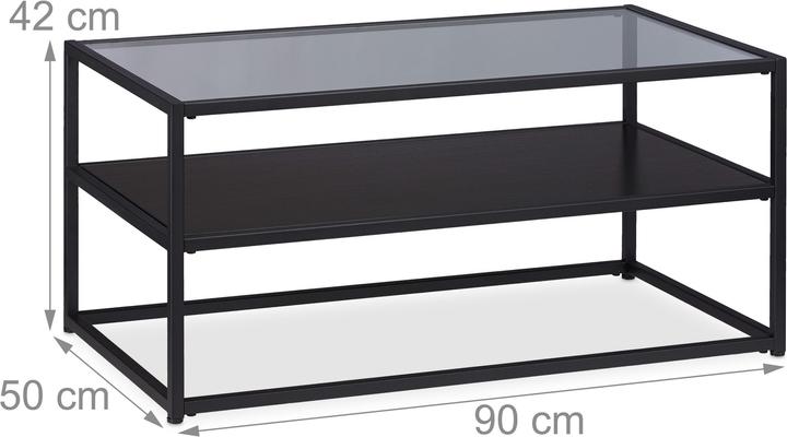 Immagine prodotto Relaxdays Jemma (90 x 50 x 42 cm)