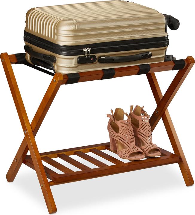 Actual product image Relaxdays suitcase rack (Suitcase rack)