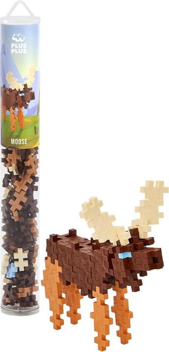 Actual product image Plus-Plus 100 Creative Building Blocks Moose
