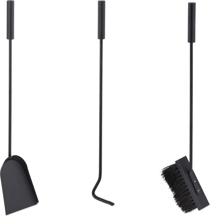 Actual product image Relaxdays Fireplace Tool Set (18.5 x 16.5 x 60 cm)