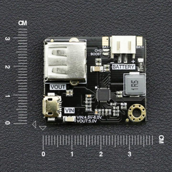 Produktbild DFRobot MP2636 5V Step-Up / Li-Ion Akku-Ladegerät