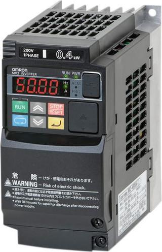 Actual product image Omron Industrial Automation Frequency inverter, MX2, MODBUS / RS-485 / USB, 5A, 750W, 200... 240V