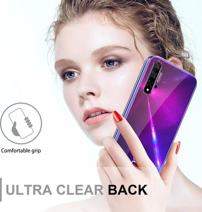 Image du produit Cadorabo Étui TPU 360 degrés Case (Huawei Nova 5T, Honneur 20, Taxe 20)