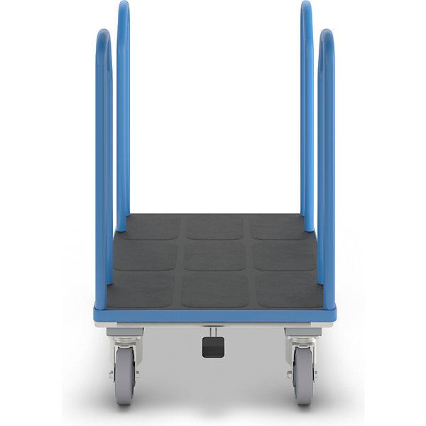 Produktbild eurokraft pro Plattformwagen mit Seitenbügeln (500 kg)