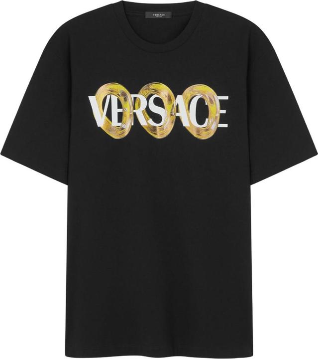 Actual product image Versace T-shirts And Polos Black (M)