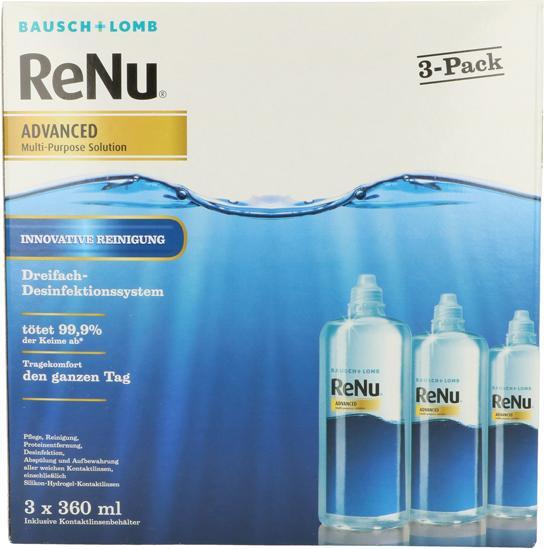 Actual product image ReNu Advanced 3x360ml (All in One solution, 360 ml)