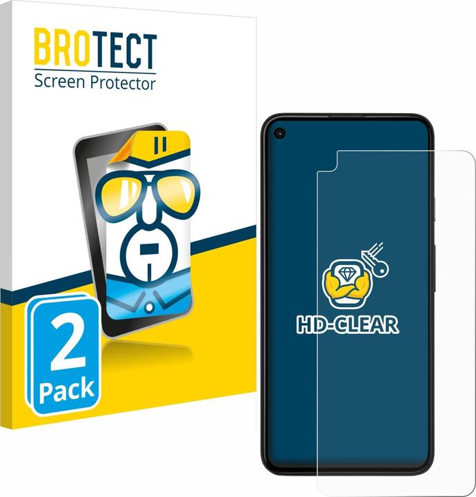 Produktbild BROTECT Schutzfolie Displayschutz Klar (2 Stück, Google Pixel 4a 5G)