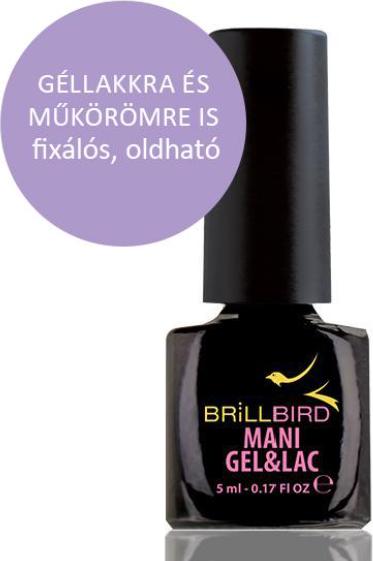 Actual product image BrillBird Top Mani Gel&Lac 5ml (UV gel varnish)