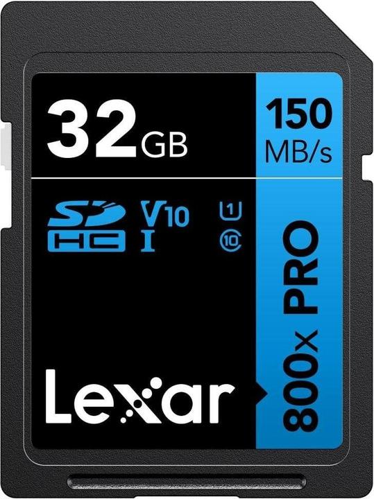 Lexar MEMORY SDHC 32GB UHS-I/LSD0800P032G-BNNNG (32 GB, SDHC, U1, UHS-I)