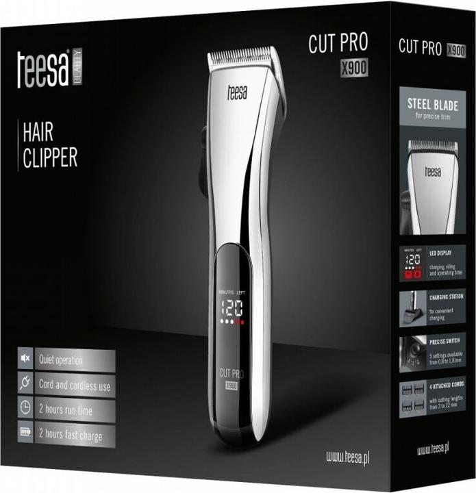 Immagine prodotto Teesa Tagliacapelli a batteria Cord PRO X900