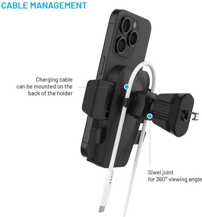 Image du produit Fixed Serrure Iconiq, noire